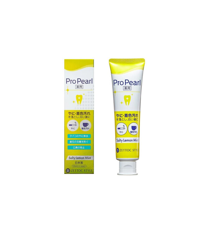 Zettoc Toothpaste Pro-Pearl Salty Lemon Mint