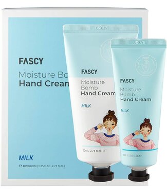 Fascy Fascy Moisture Bomb Hand Cream Set- Milk (Limited)