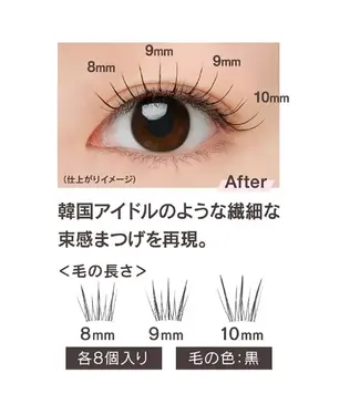 Kai Koji Matsueku Lash Fake Eyelashes No.1 Volume Type