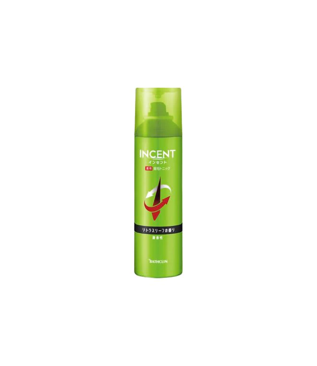 Bathclin Incent Hair Tonic 190g - Lightly Scented (For Men Prevent Hair Loss and Growth)