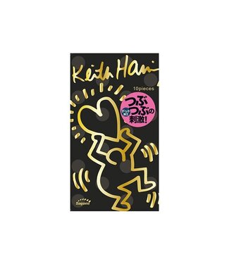 Sagami Sagami 0.01 Keith Haring Dots Condom 10pcs