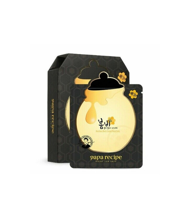 PAPA Recipe Bombee Black Honey Mask 10pcs/ Box