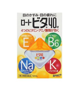 Rohto Rohto Vita Vitamin 40a Eye Drops 12ml