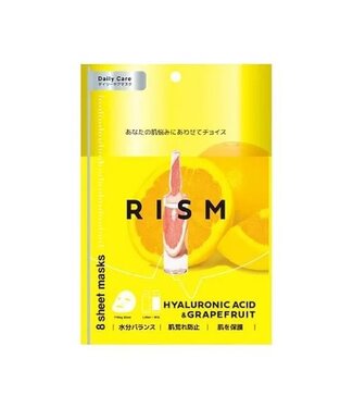RISM Daily Care Mask RISM Daily Care Mask Hyaluronic Acid & Grapefruit