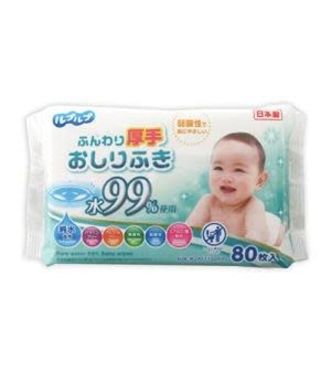 Life-Do Puls Lupulupu Baby Wipe Soft & Thick 80pcs