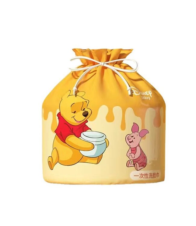 Disney x Winnie the Pooh Disposable Cotton Facial Towel 80pcs