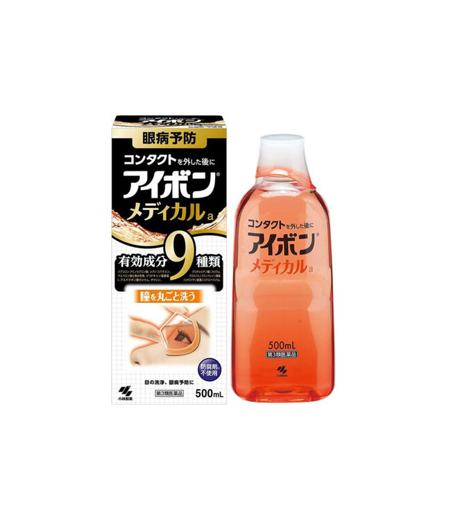Kobayashi Eyebon Eye Wash Medical (Black) 500ml