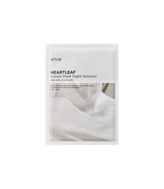 Anua Anua Heartleaf Cream Sheet Mask Night Solution