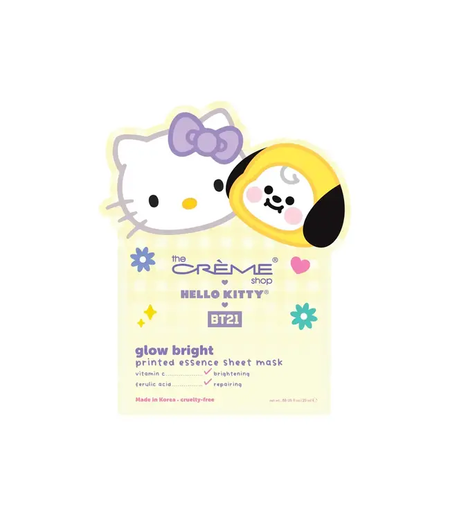 TCS Sanrio Hello Kitty X BT21 Dream Team Printed Essence Sheet Mask Chimmy