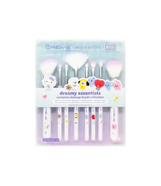 The Cream Shop TCS Sanrio Hello Kitty X BT21 Dreamy Essentials Brush Set 8pcs