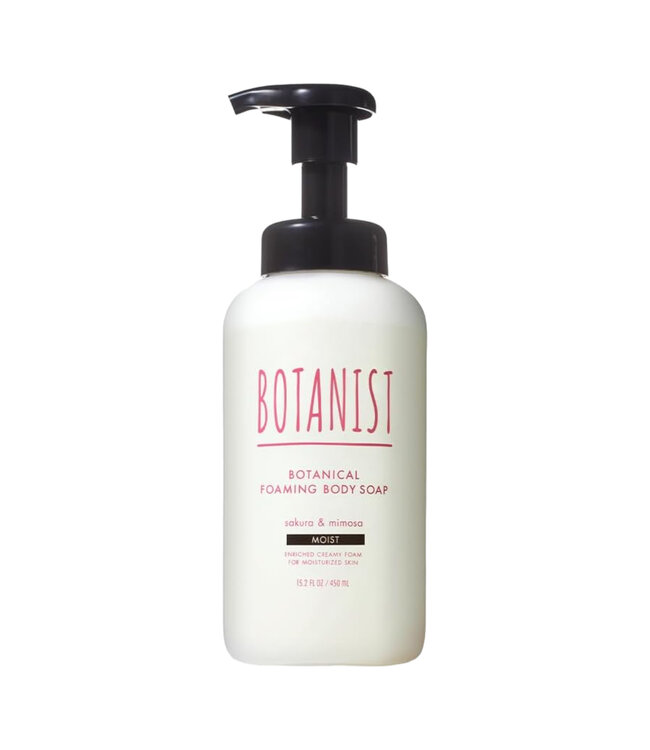 Botanist Botanical Spring Foaming Body Soap Moist (Sakura & Mimosa) Limited