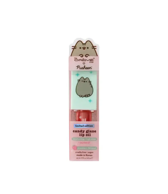 TCS Pusheen Candy Glaze Lip Oil (Berry Best) Limited