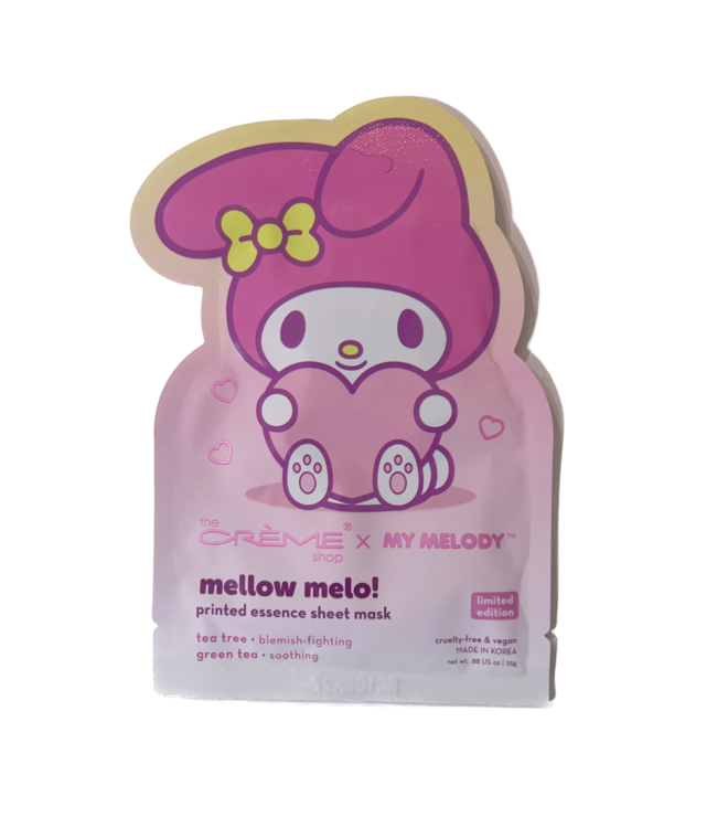 TCS Sanrio My Melody Purple Mellow-Melo Printed Essence Sheet Mask