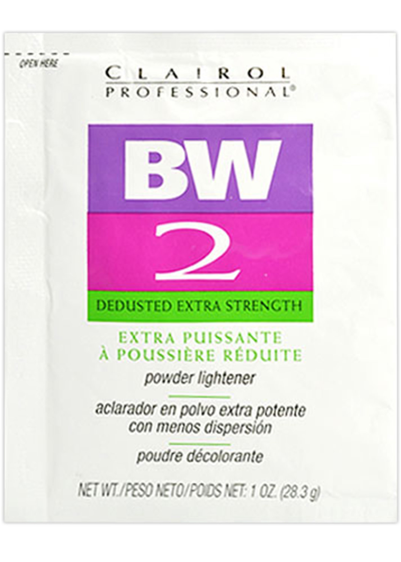 Clairol Professional BW 2 Dedusted Extra Strength Powder Lightener (1 oz)