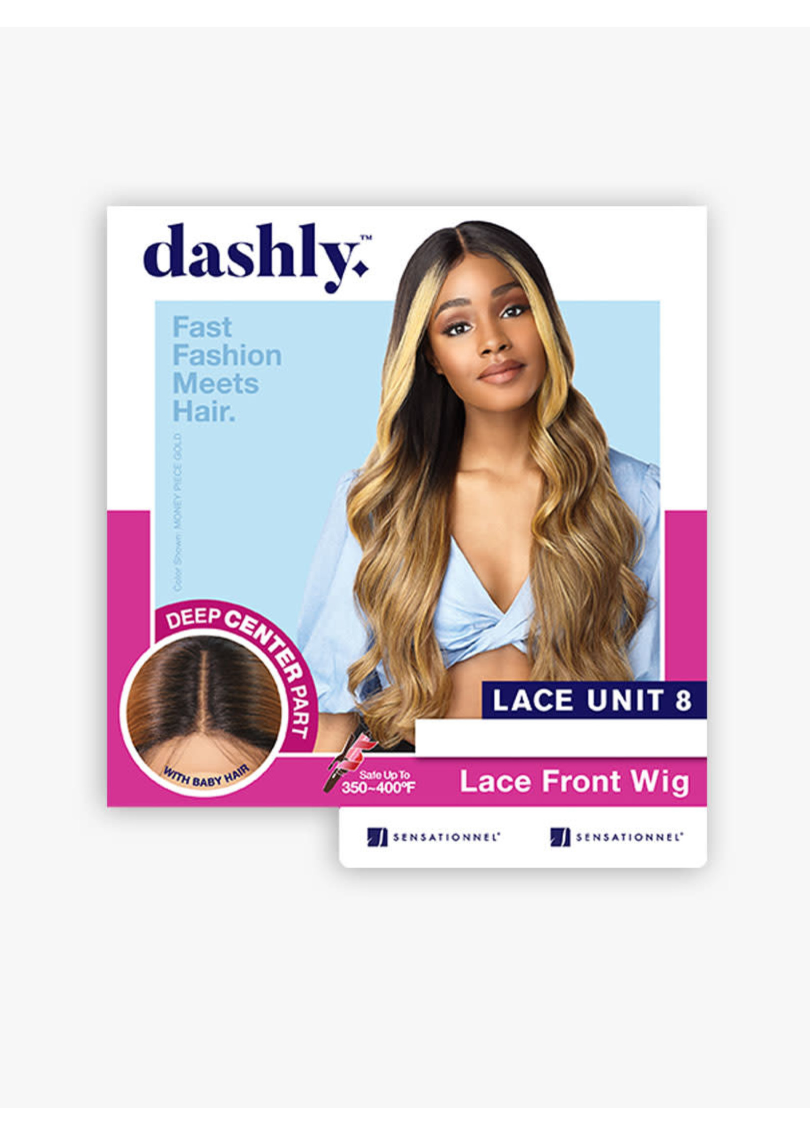 Dashly Lace Front Wig - HD Lace -  Deep Center Part - Unit 8