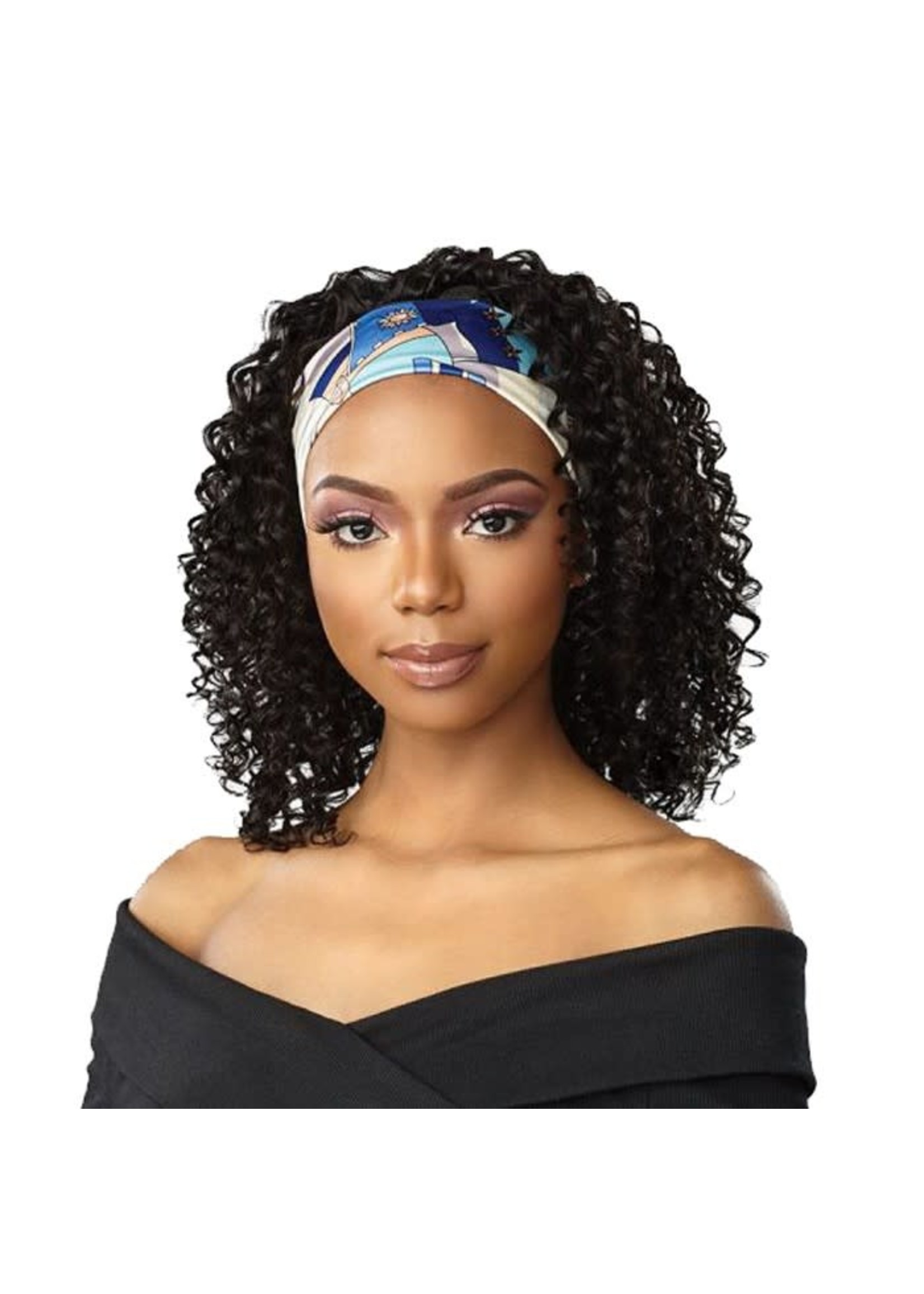 Sensationnel Human Hair 10A Headband wig Bohemian 14"