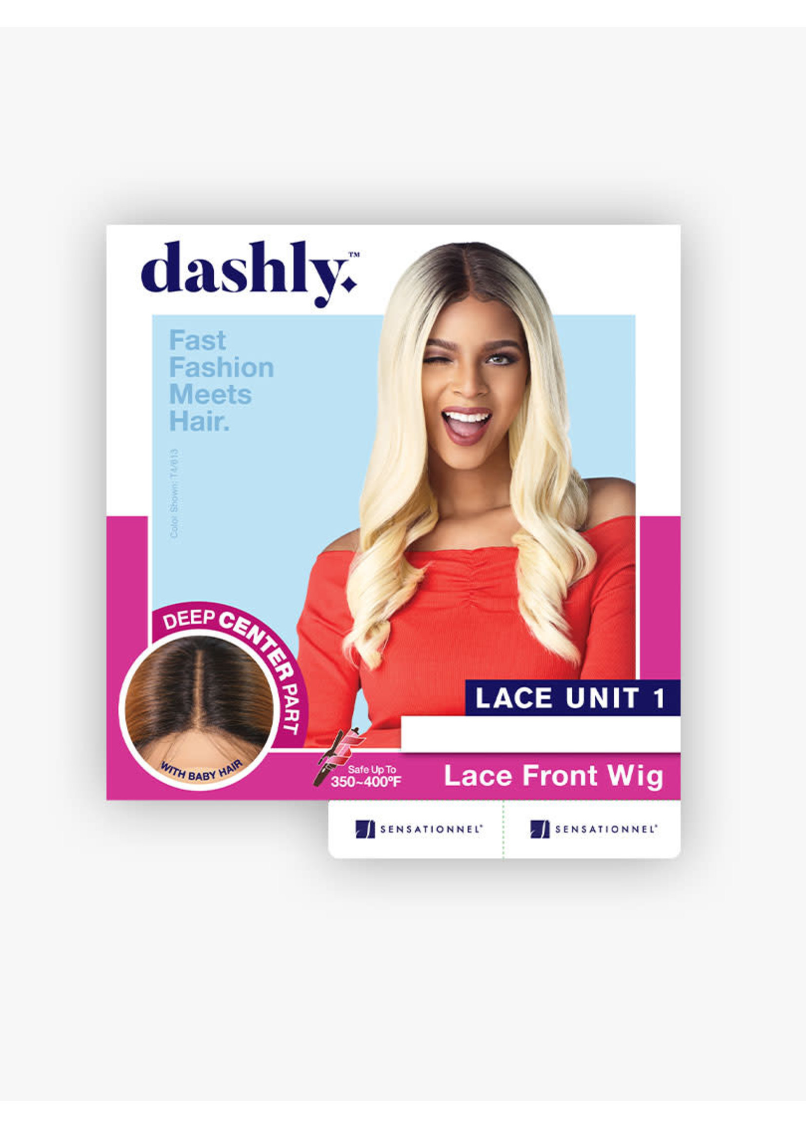 Dashly Lace Front Wig - HD Lace -  Deep Center Part - Unit 1