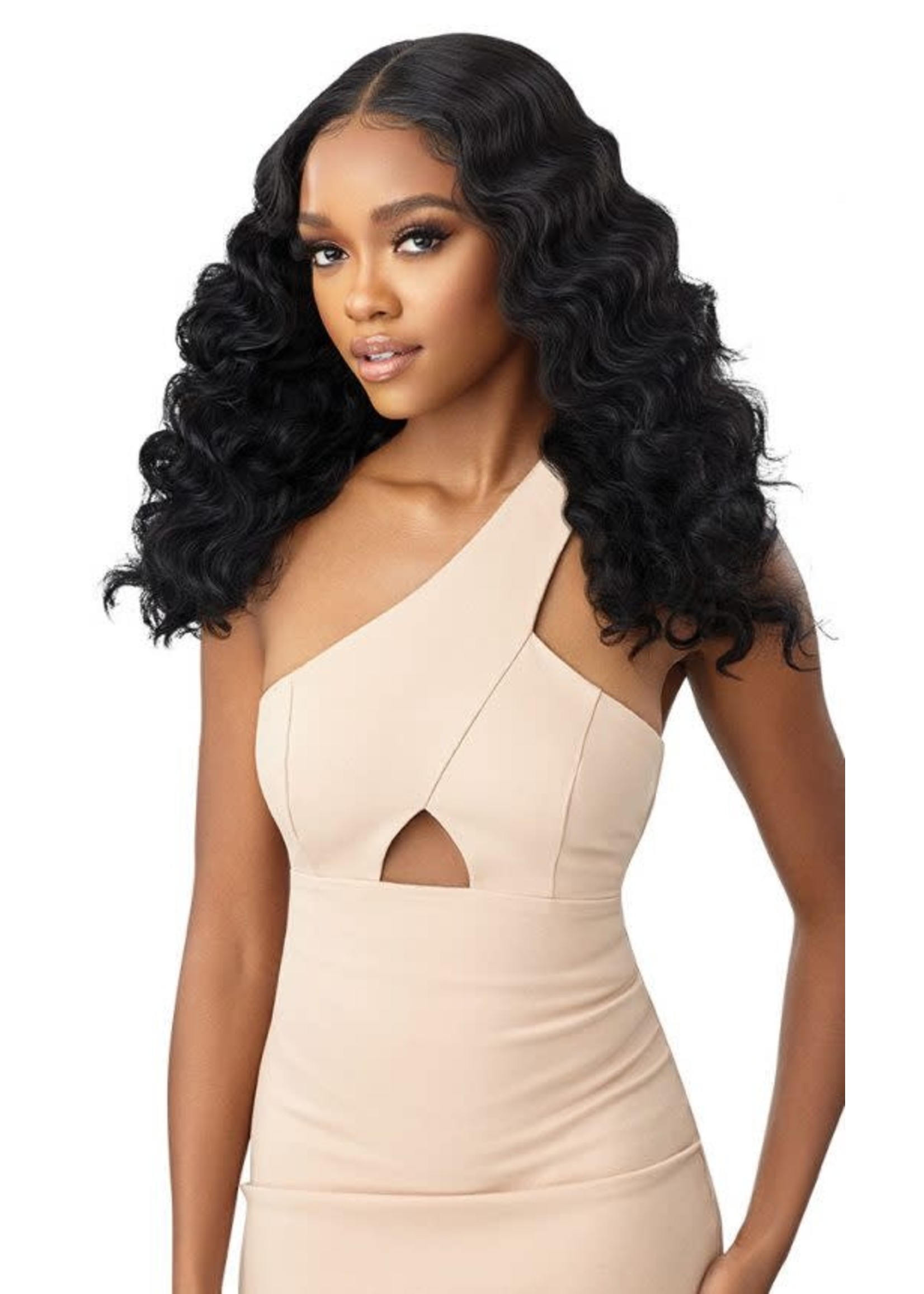 Outre melted Hairline lace Front Wig Fabiola DR Creamy Truffle