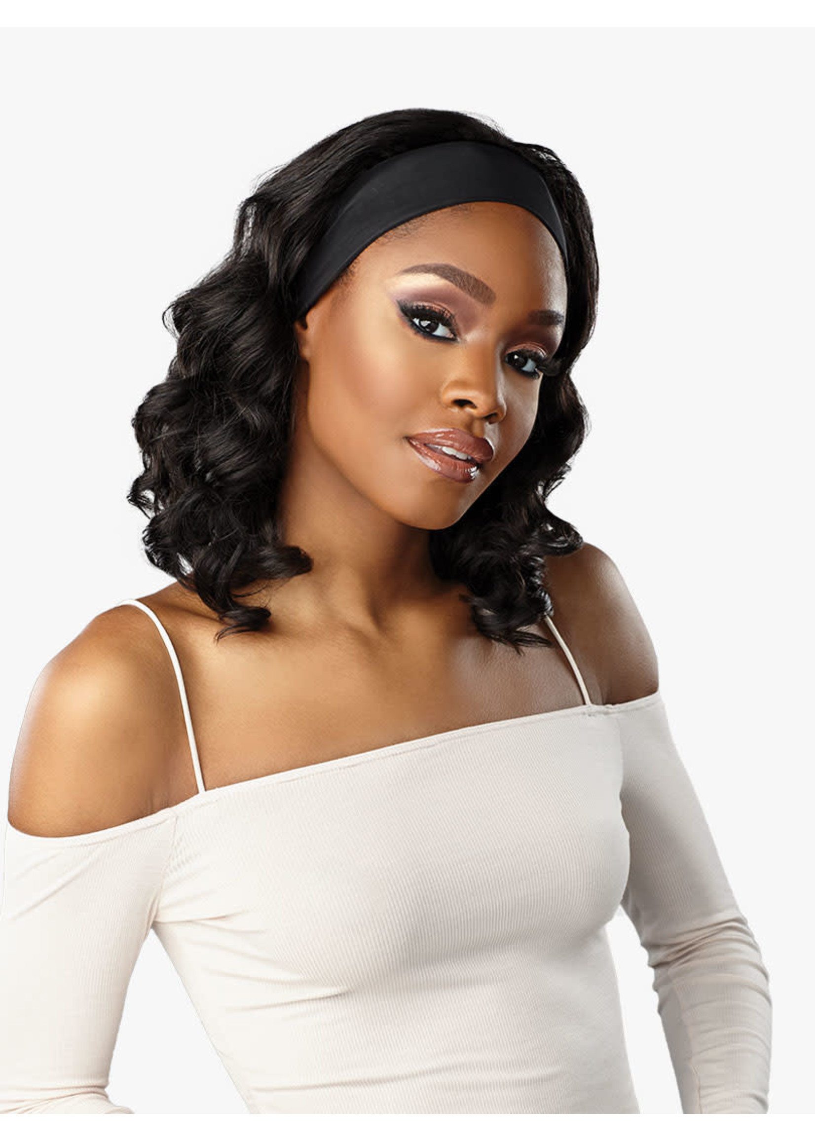 Sensationnel - Loose Deep Headband wig 14" - 100% Virgin Hair