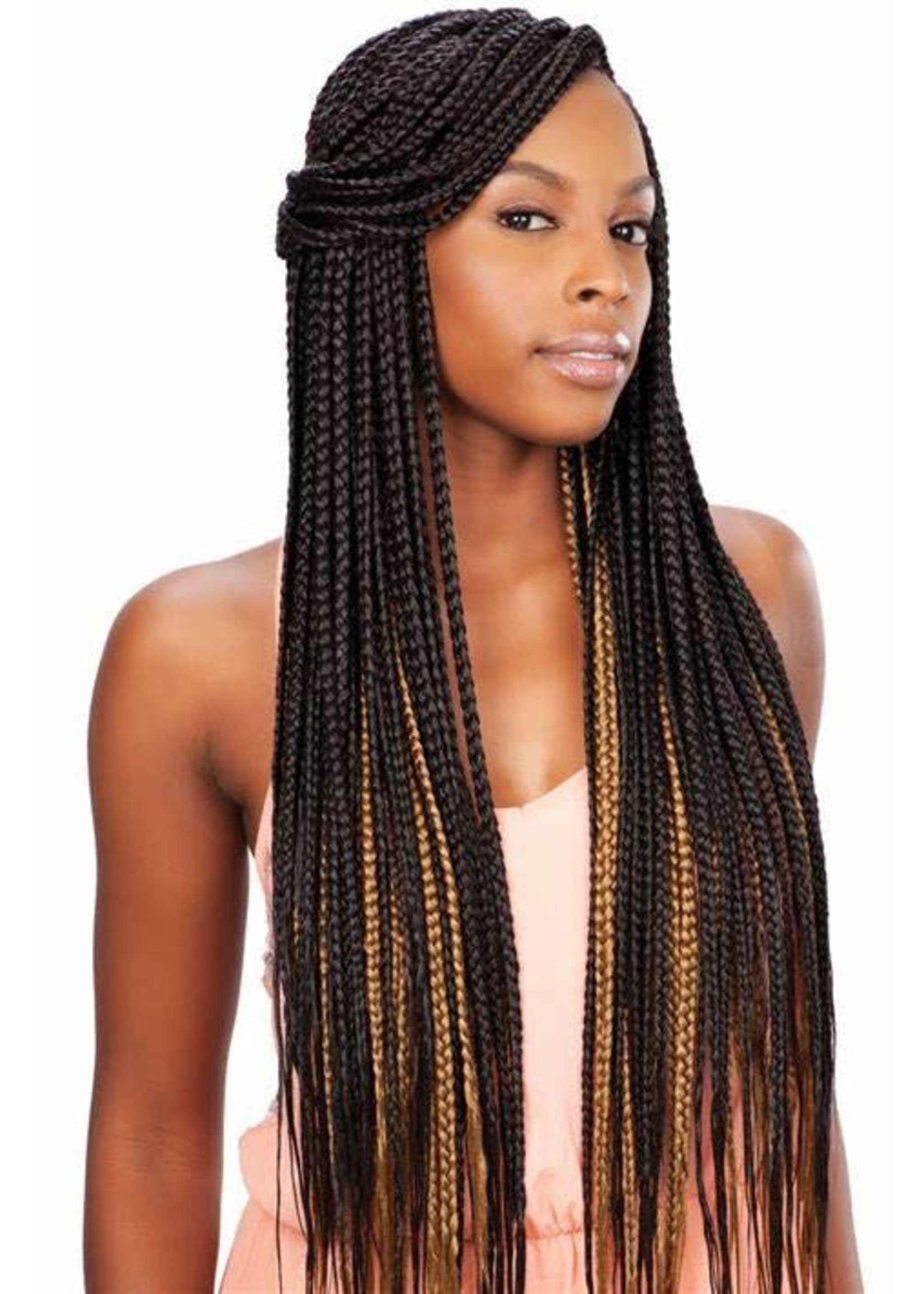 Pre-stretched Jumbo Braiding Natural Long Box Twist Braid Hair