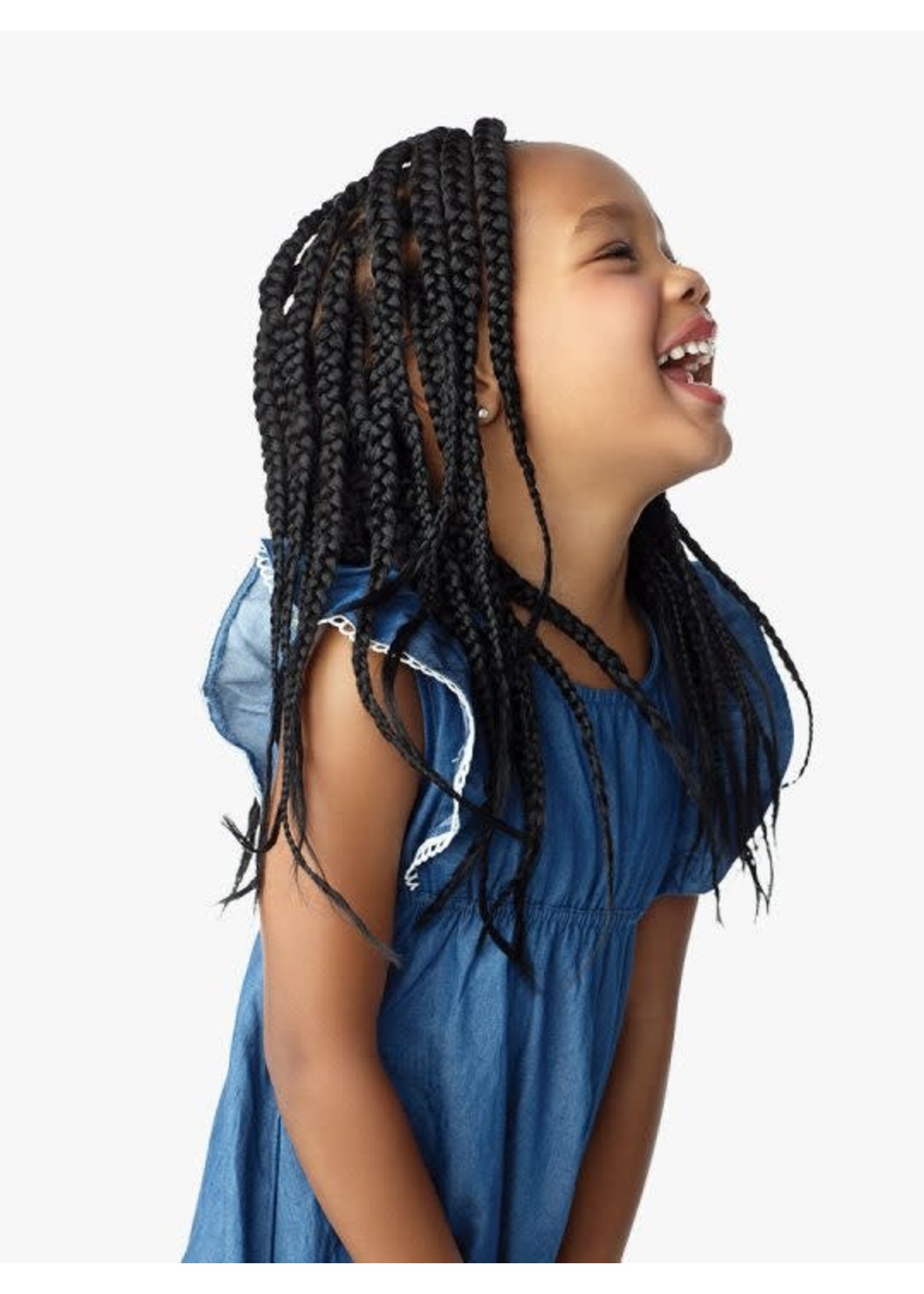 Sensationnel Kid Pre Stretched Braiding Hair 3X 28 SM1B/30 (Ombre Chestnut  Brown), Kids Braiding Hair