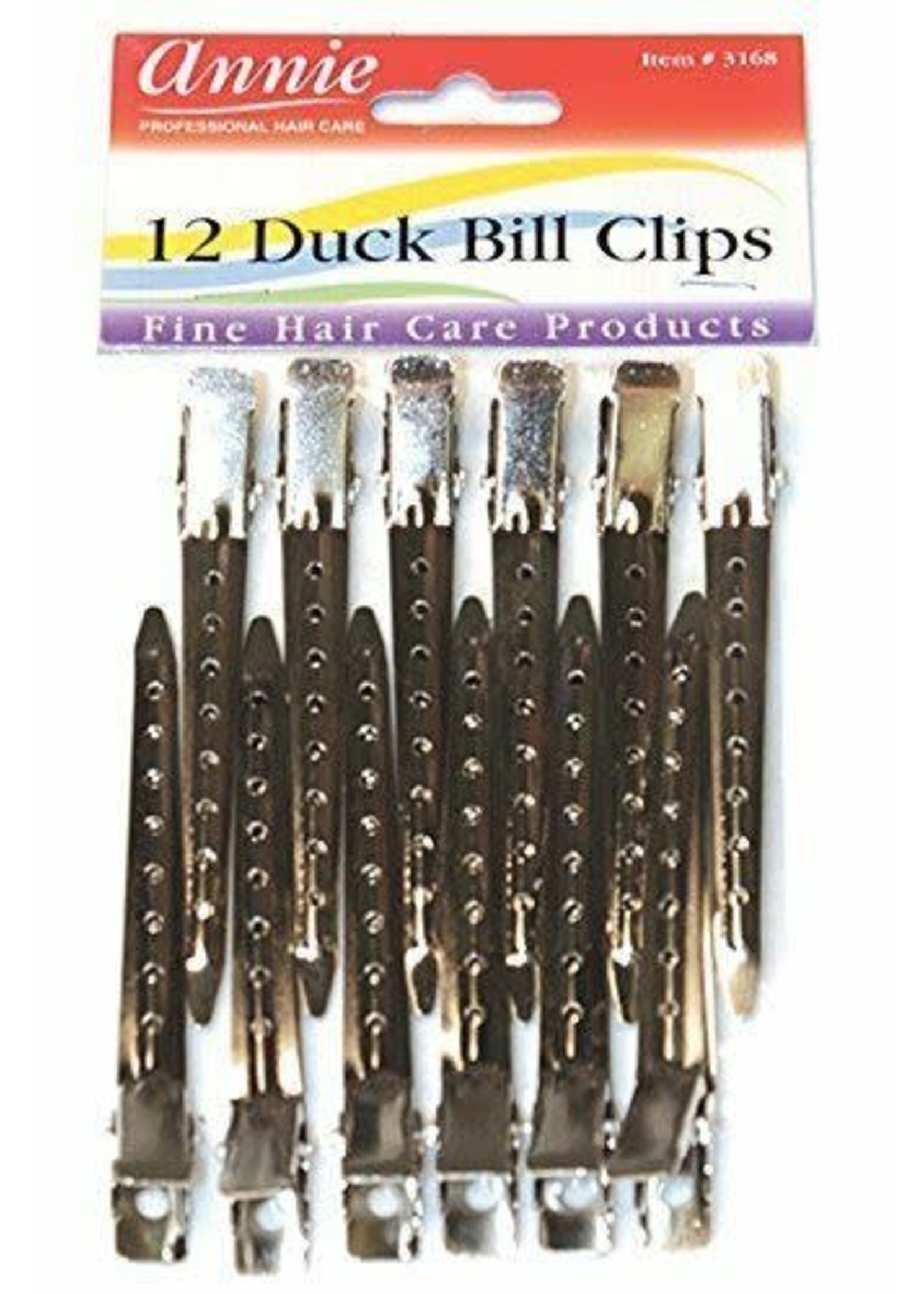 ANNIE 3168 DUCK BILL CLIPS 12 CT