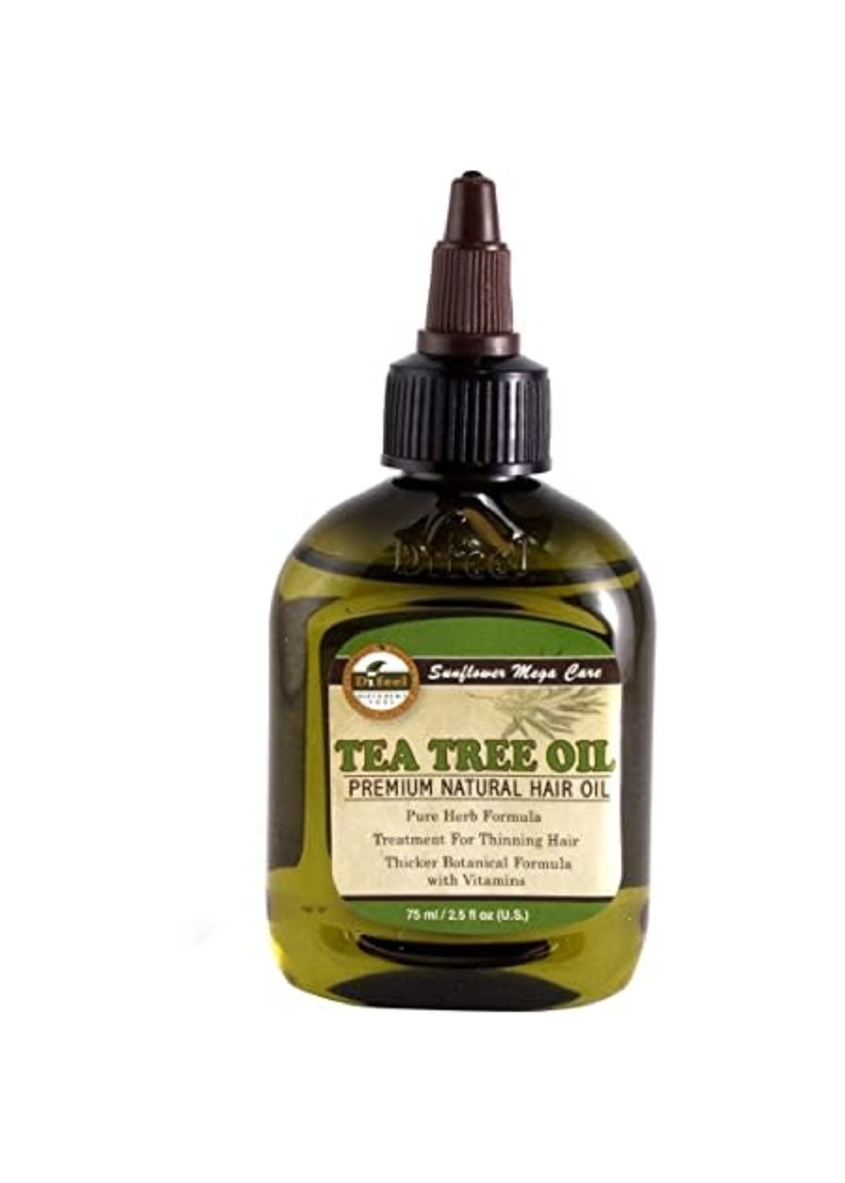 DIFEEL SUNFLOWER PREMIUM HAIR OIL 2.5 OZ - TEA TREE OIL