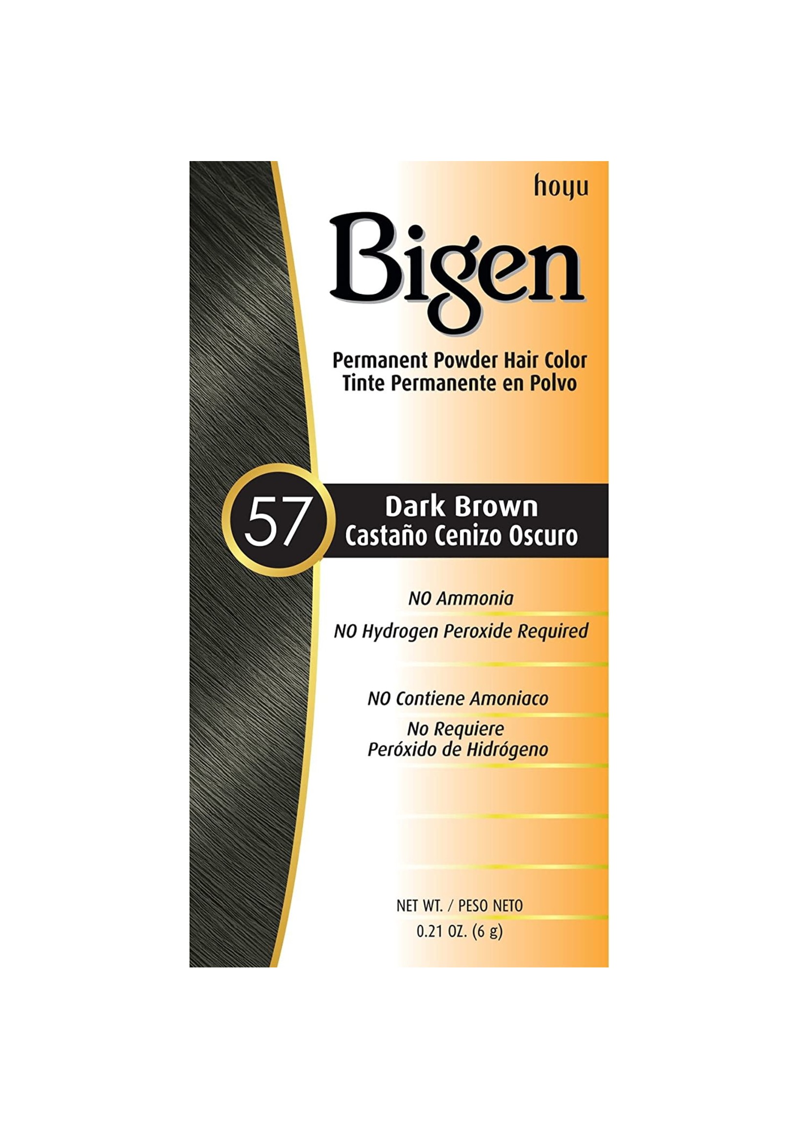 Bigen Hair Color #57 Dark Brown .21oz