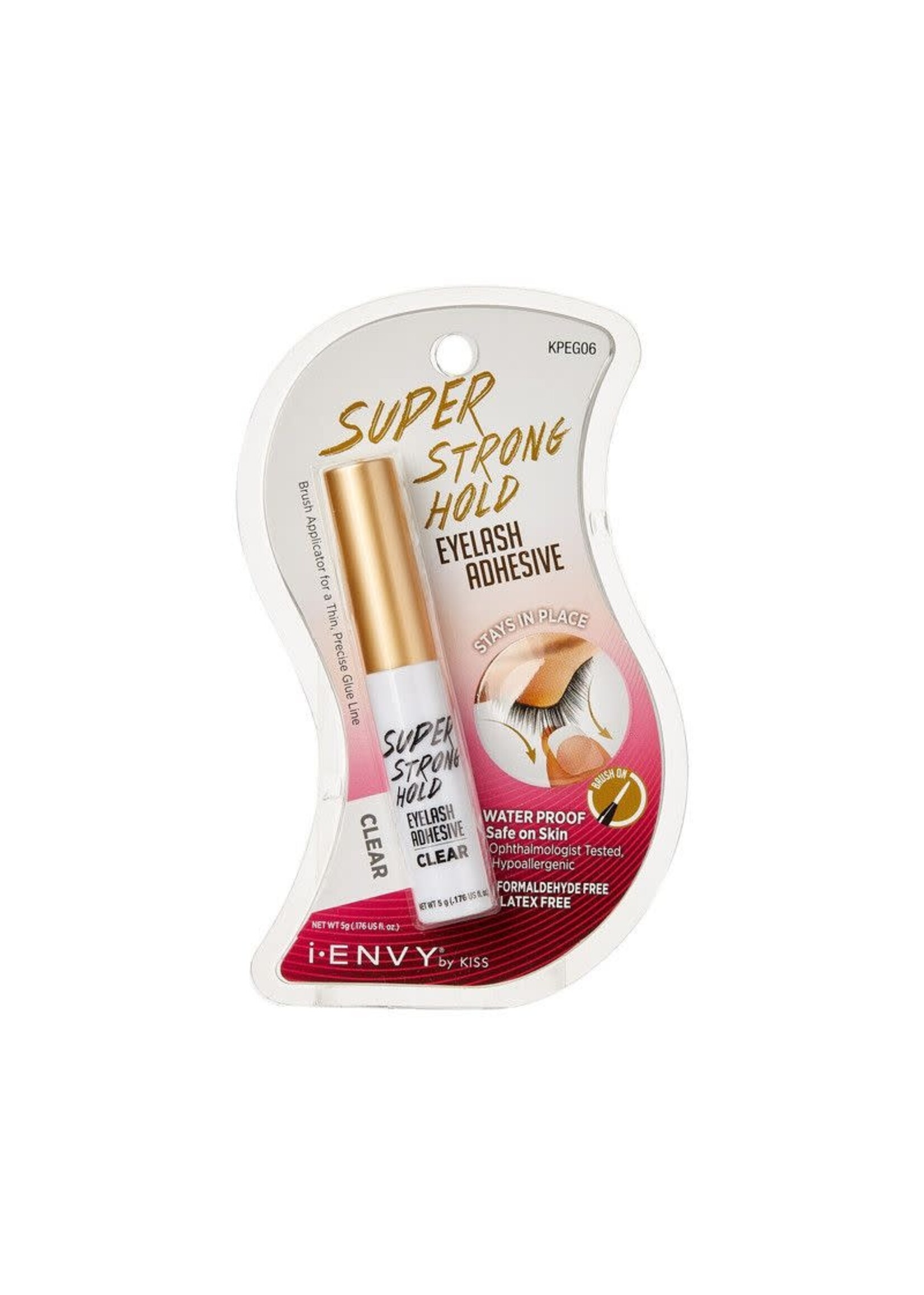 KISS Super Strong Hold Adhesive Clear KPEG06