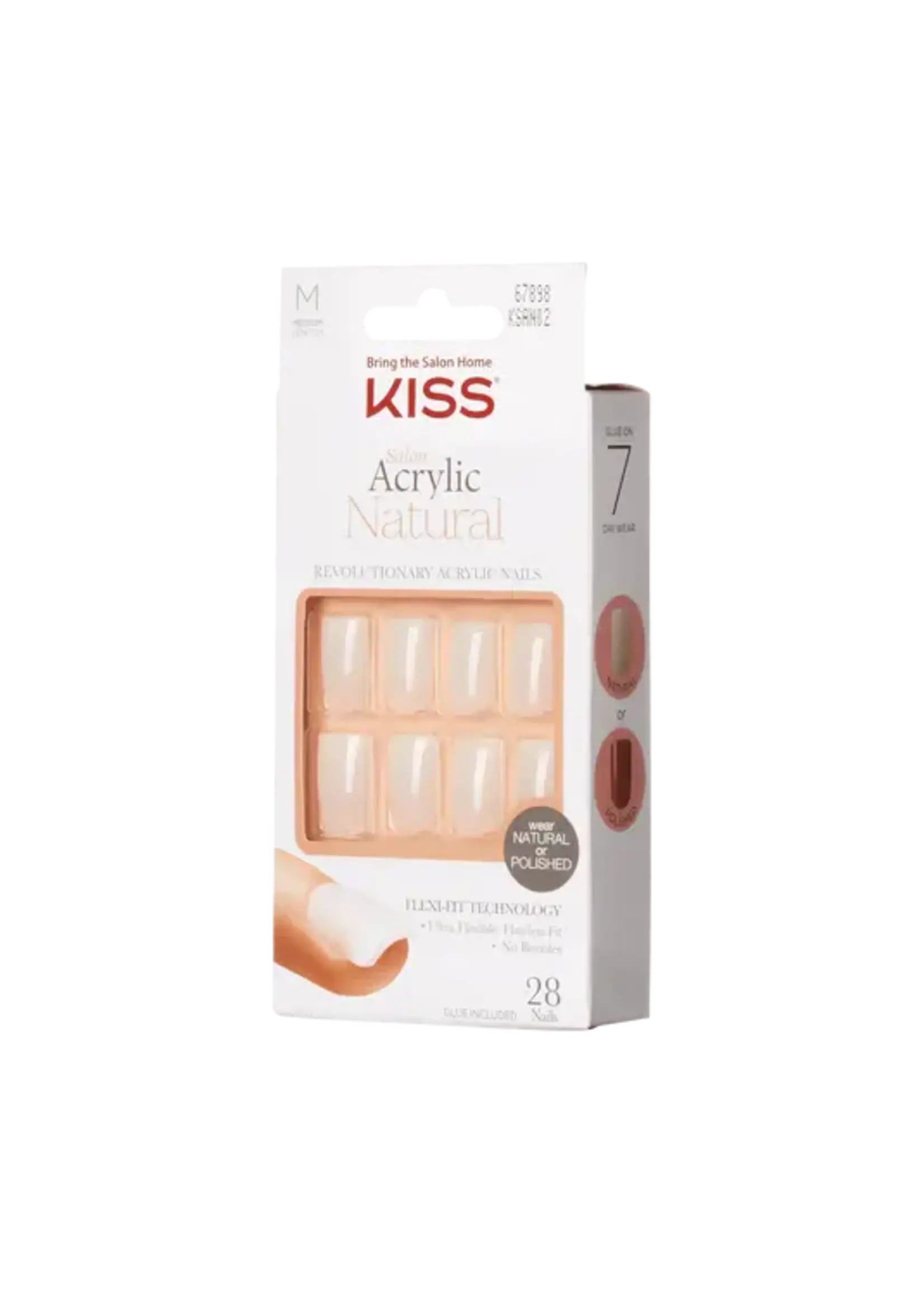 KISS Acrylic Natural Nails KSAN02