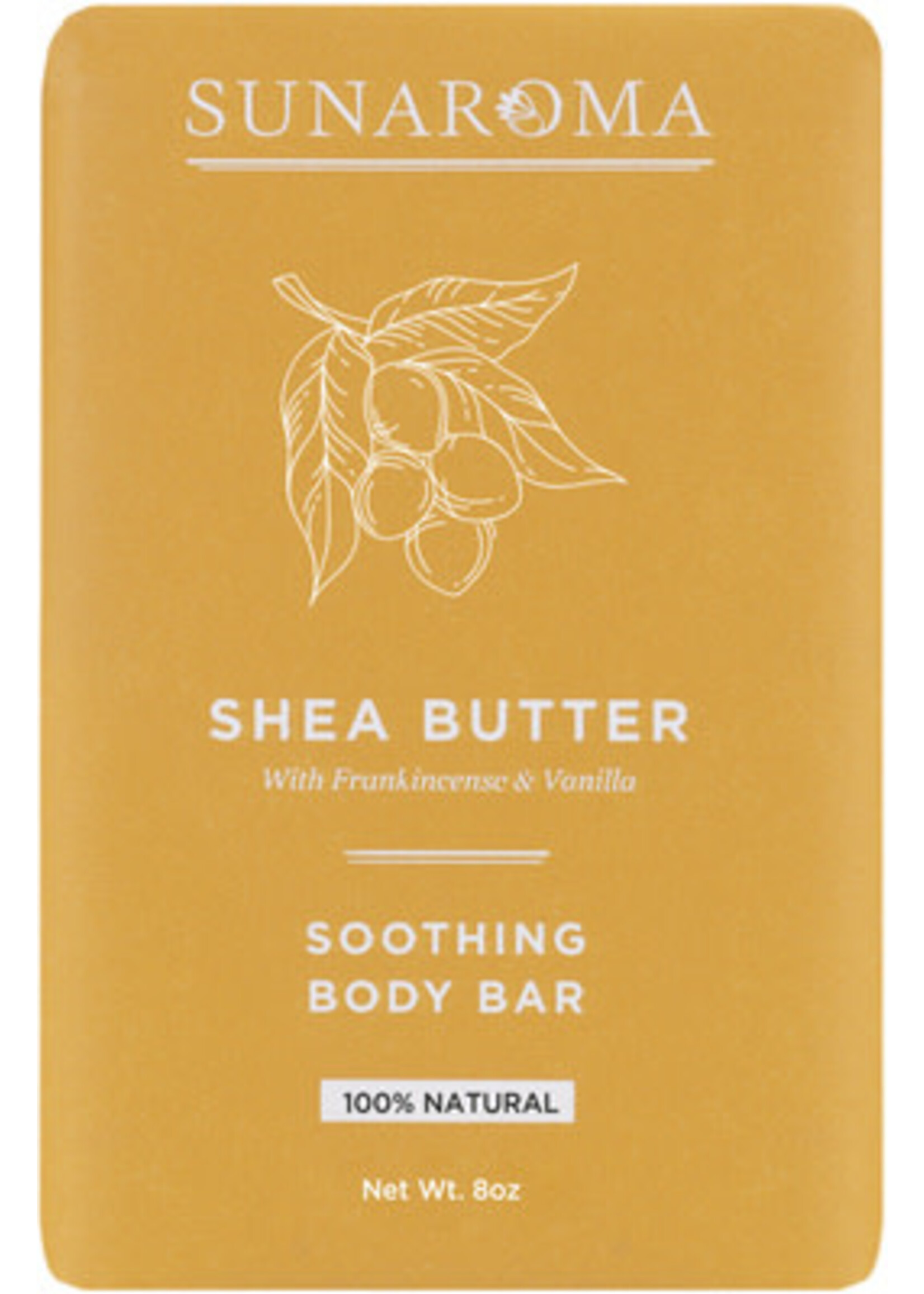 Sunaroma Shea Butter Soothing Body Bar 8oz