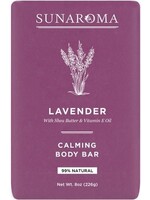 Sunaroma Lavender Soap- Shea Butter 8 oz