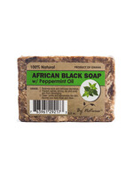 By Natures African Black Soap w/ Peppermint Oil
