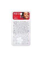 Red Kiss Small Clear Beads 200pcs HA05