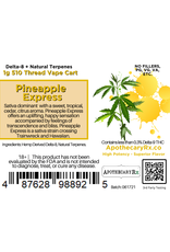 Apothecary Rx Apothecary Rx Delta 8 Pineapple Express Cartridge 1gr