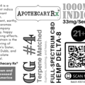 Apothecary Rx Apothecary Rx Delta 8 CBD GG #4 Indica 1000mg 30ml