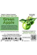 Apothecary Rx Apothecary Rx Delta 8 Relaxing Green Apple Cartridge 1gr