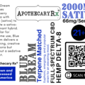 Apothecary Rx Apothecary Rx Delta 8 CBD Blue Dream Elixir Sativa 2000mg 30ml