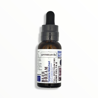 Apothecary Rx Apothecary Rx Delta 8 CBD Blue Dream Elixir Sativa 2000mg 30ml