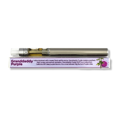 Apothecary Rx Apothecary Rx Delta 8 Granddaddy Purple  Disposable Cartridge 1gr