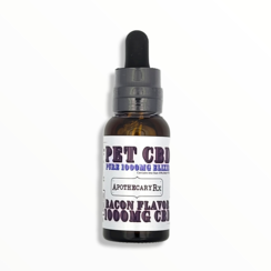 Apothecary Rx 1000mg Full Spectrum CBD Bacon Flavored Pet Elixir 30ml