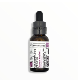 Apothecary Rx Apothecary Rx Delta 8 Granddaddy Purple Indica 1000mg 30ml