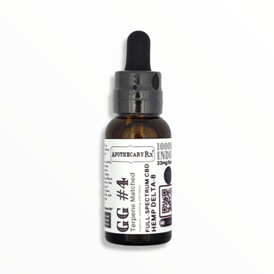 Apothecary Rx Apothecary Rx Delta 8 GG #4 Indica 1000mg 30ml