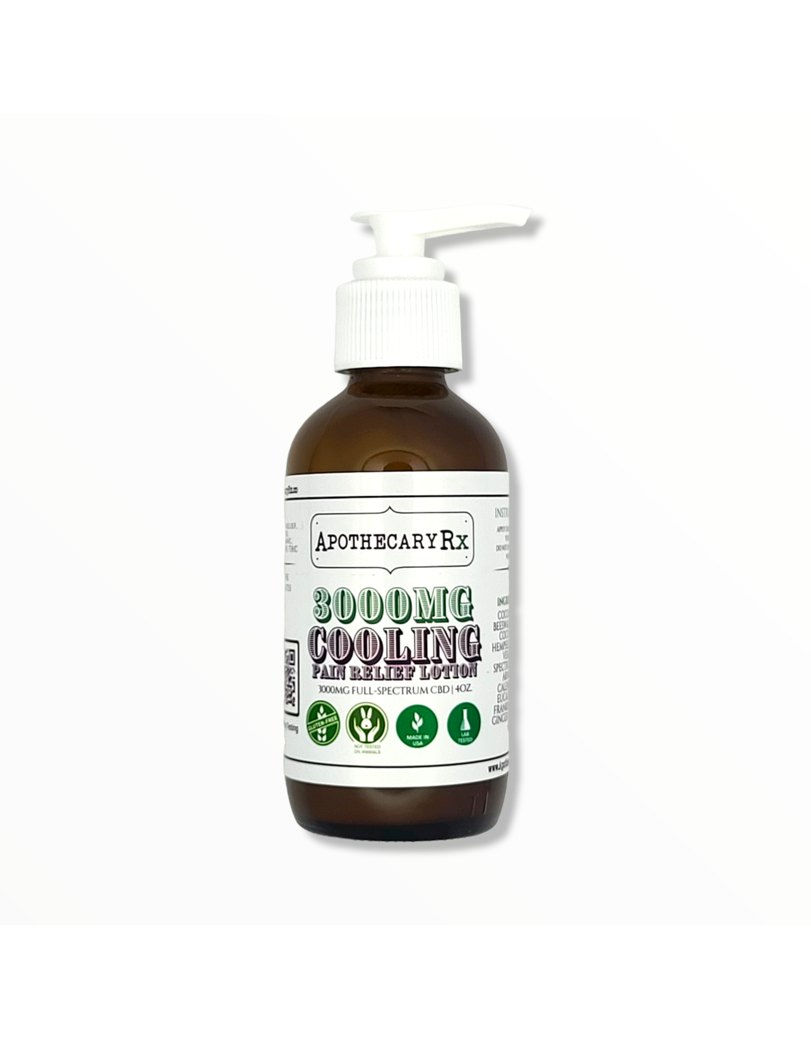 Apothecary Rx Apothecary Rx Cooling Lotion 3000mg 4oz