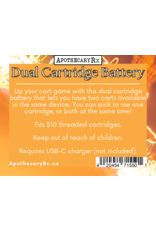 Apothecary Rx Apothecary Rx Dual Cartridge Battery