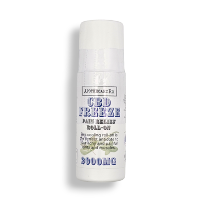 Apothecary Rx Apothecary Rx 2000mg CBD Isolate Freeze Pain Relief Roll On 3oz