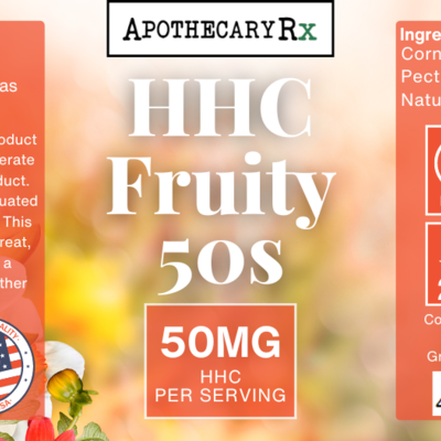 Apothecary Rx Apothecary Rx 50mg HHC Vegan Gummies 30ct