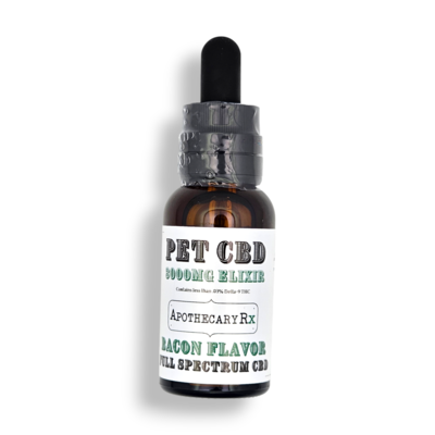 Apothecary Rx Apothecary Rx Full Spectrum CBD Bacon Flavored Pet Elixir 3000mg 30ml