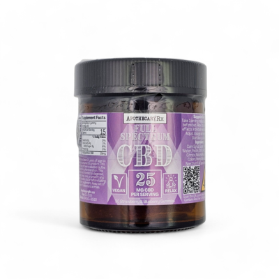 Apothecary Rx Apothecary Rx 25mg Full Spectrum CBD Vegan Gummies 30ct