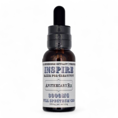 Apothecary Rx 3000mg INSPIRE Elixir for Creativity with Full Spectrum CBD 30ml